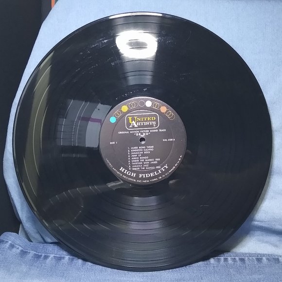 Dr. No Soundtrack 1963 007 James Bond MONO Vinyl Record - Picture 3 of 4